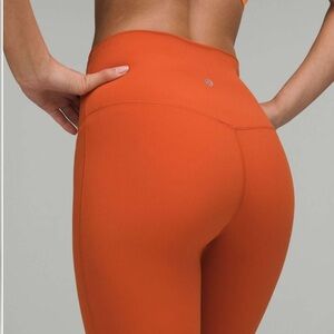 Lululemon Align High Rise 25” Canyon Orange